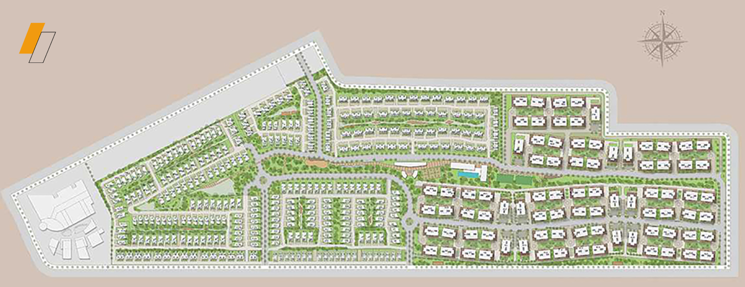 Palm Hills Alexandria - Master plan image - Flash property                                                style=